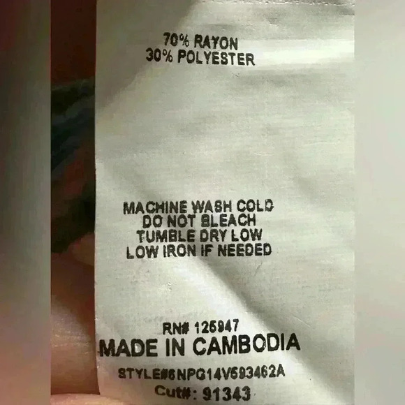 Cocomo Women's Blouse (V17) - Picture 7 of 8